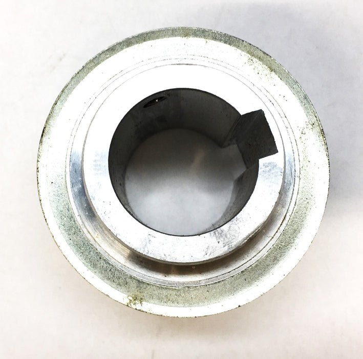 Unbranded 2" Aluminum 16-Tooth Timing Pulley with 1" Bore Keyway NOS