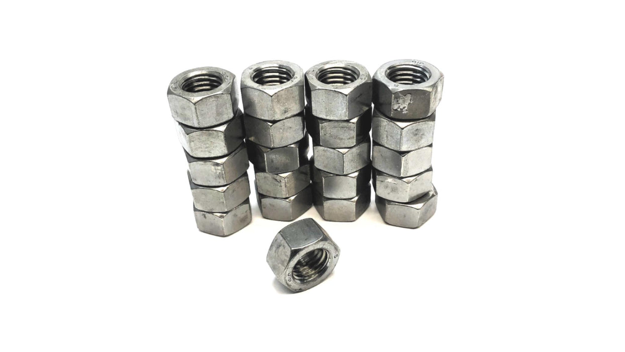 Unbranded 3/4"-10 Stainless Steel Coarse Hex Nut 316 [Lot of 21] NOS