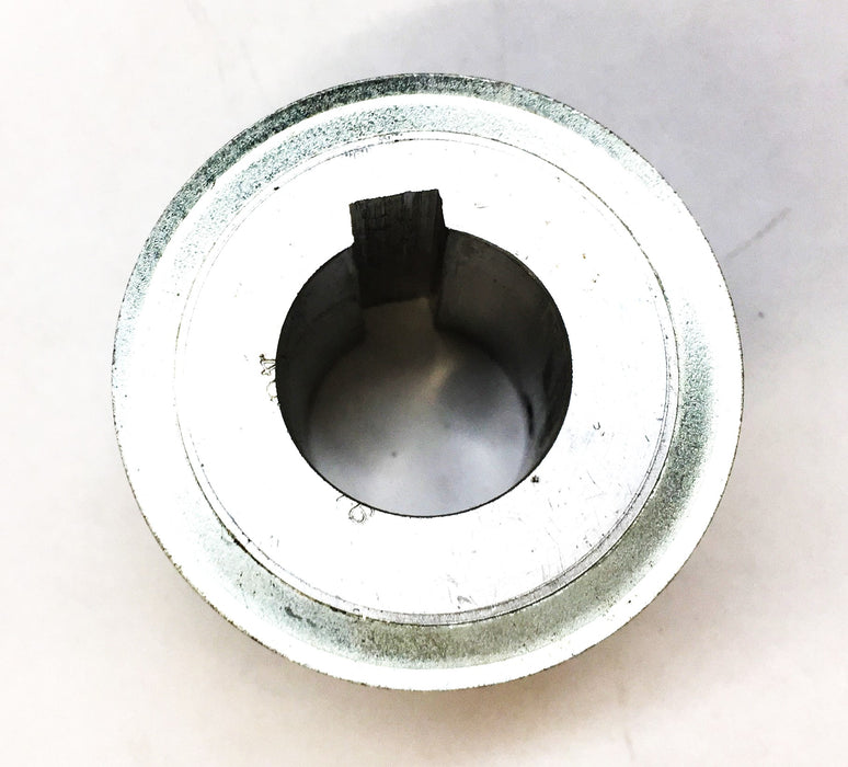 Unbranded 2" Aluminum 16-Tooth Timing Pulley with 1" Bore Keyway NOS