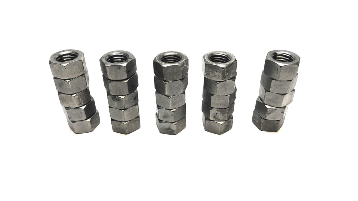 Unbranded 3/4"-10 Stainless Steel Coarse Hex Nut 316 [Lot of 25] NOS