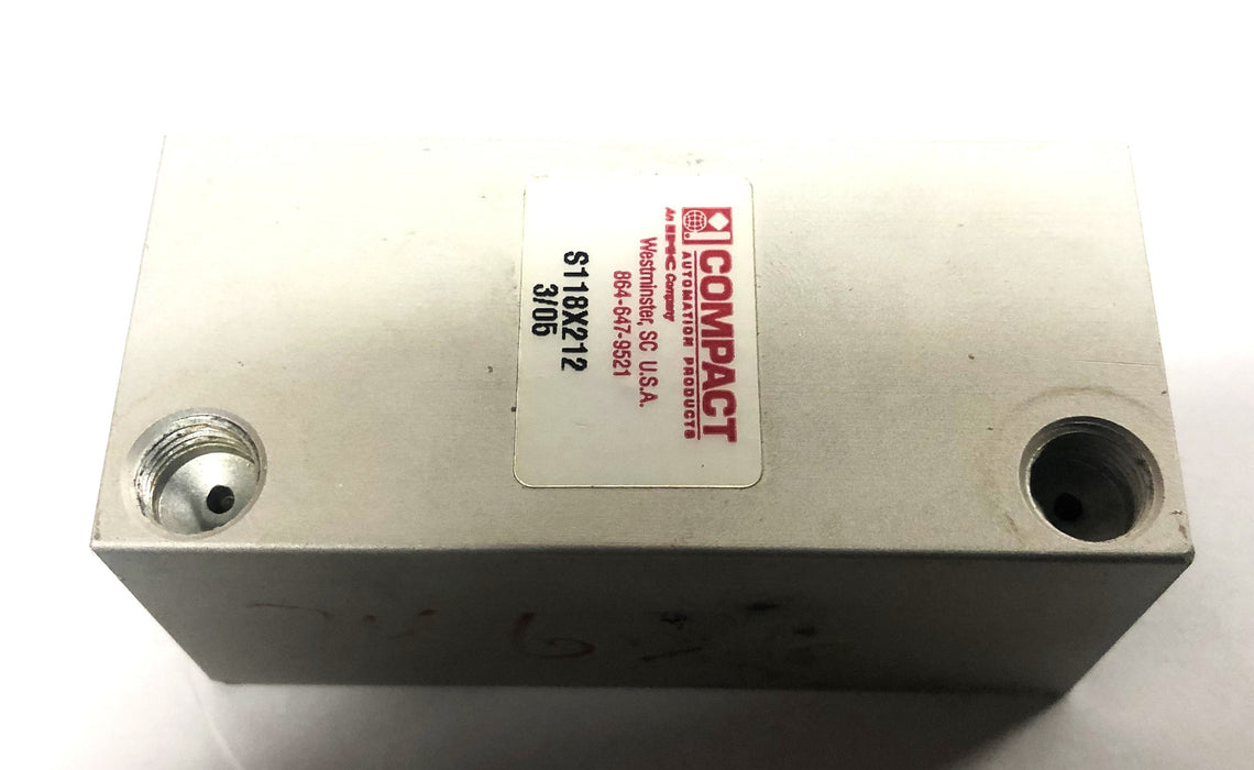 Compact Cylinder S118X212 NOS