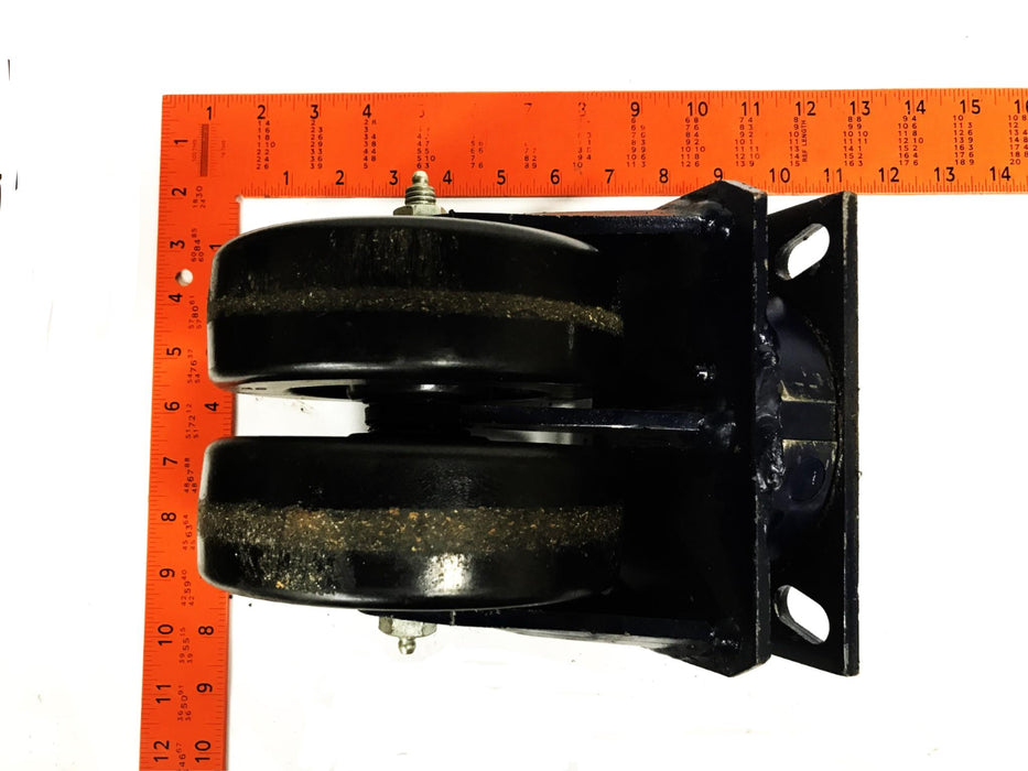 Unbranded 6 inch Dual Caster Wheel Assembly USED