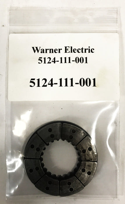Warner Electric Armature for Clutch or Brake 5124-111-001 USED