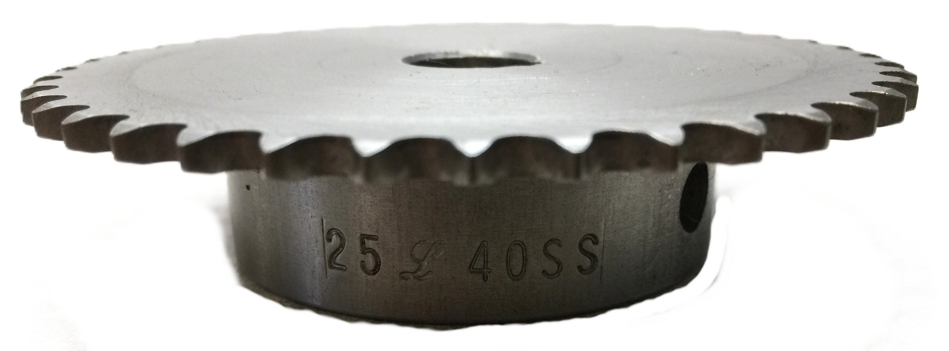 Linn Stainless Steel Roller Chain Sprocket with 1" Bore w/Keyway 25L40SS USED