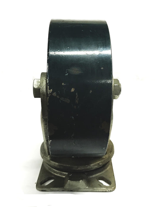 Colson Cast Iron 8 inch x 3 inch Caster Wheel Assembly 54000X11 USED
