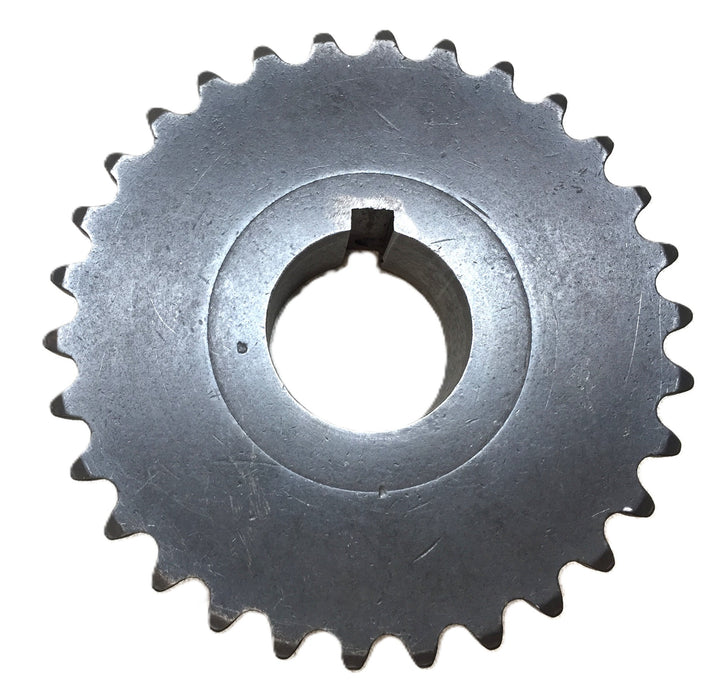 Martin Single Roller Chain Sprocket with 1.18" Bore with Keyway 35B30 USED