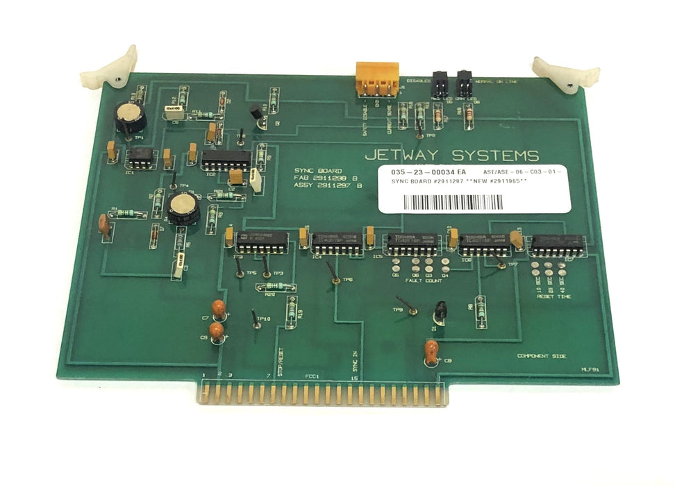Jetway Systems Sync Board 2911298-B/2911297-B USED