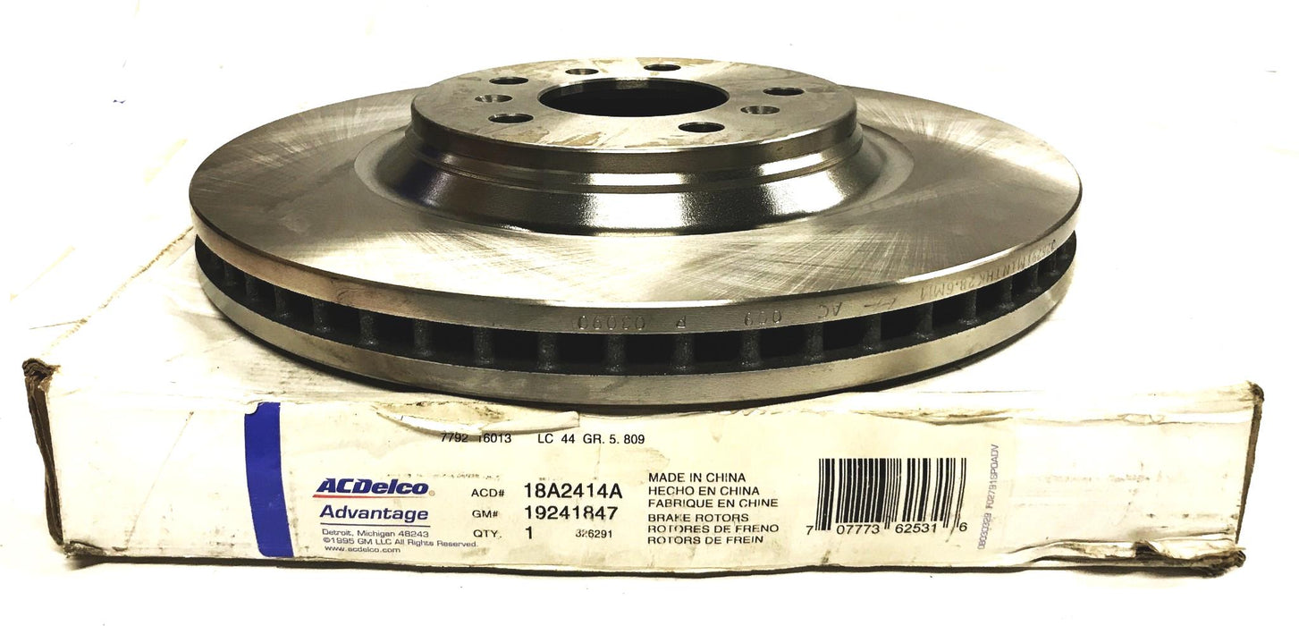 ACDelco GM Disc Brake Rotor (Non-Coated) 18A2414A NOS