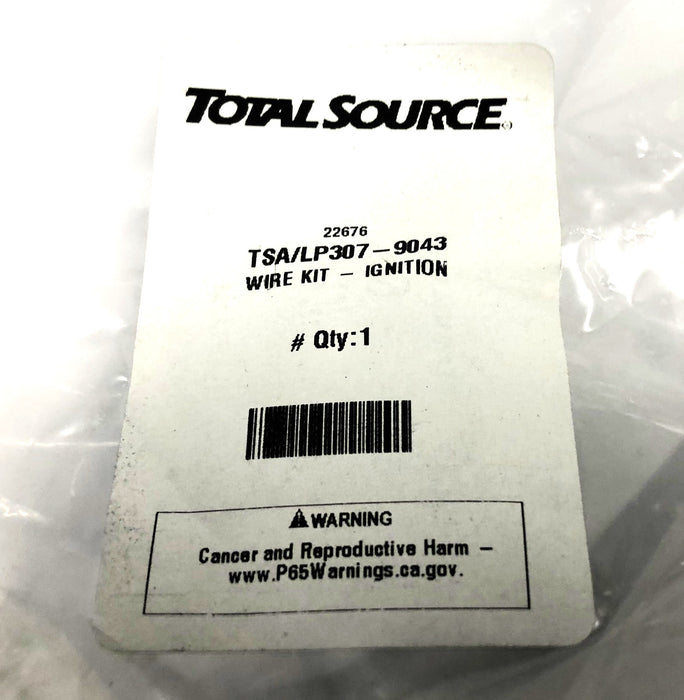 Total Source Ignition Wire Kit LP307-9043 NOS