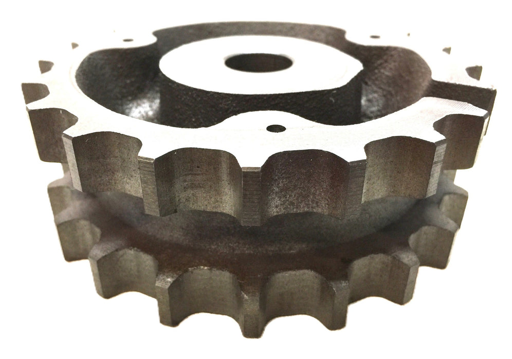 Rex Double-Roller Chain Sprocket w/Hardware(2pcs) 815-20 USED