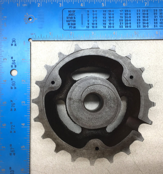 Rex Double-Roller Chain Sprocket w/Hardware(2pcs) 815-20 USED