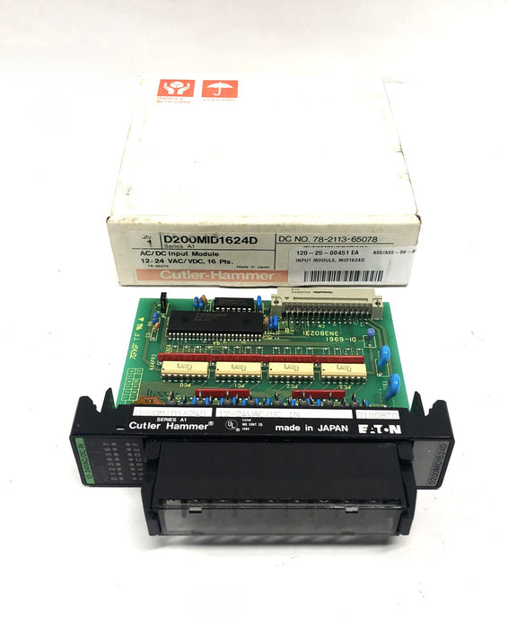 Eaton Cutler-Hammer Series A1 Input Module D200MID16740 NOS