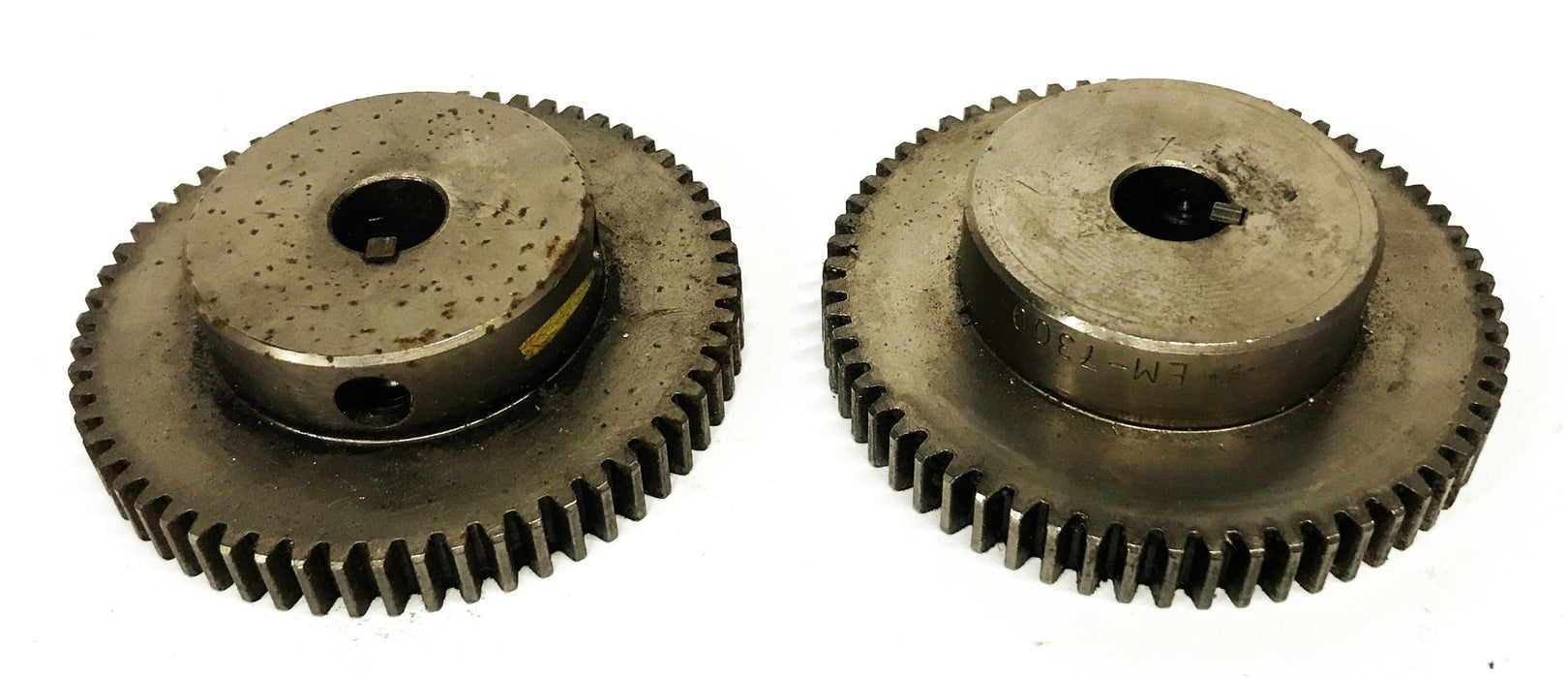 Browning 3 inch x 1/2-1 inch 60-Tooth Spur Gear EM-7300 [Lot of 2] USED
