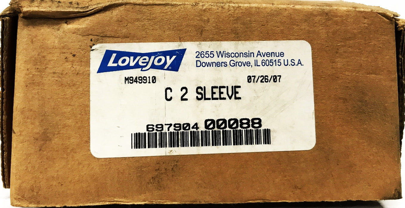 Lovejoy 4 inch C2 Sleeve 697904-00088 NOS