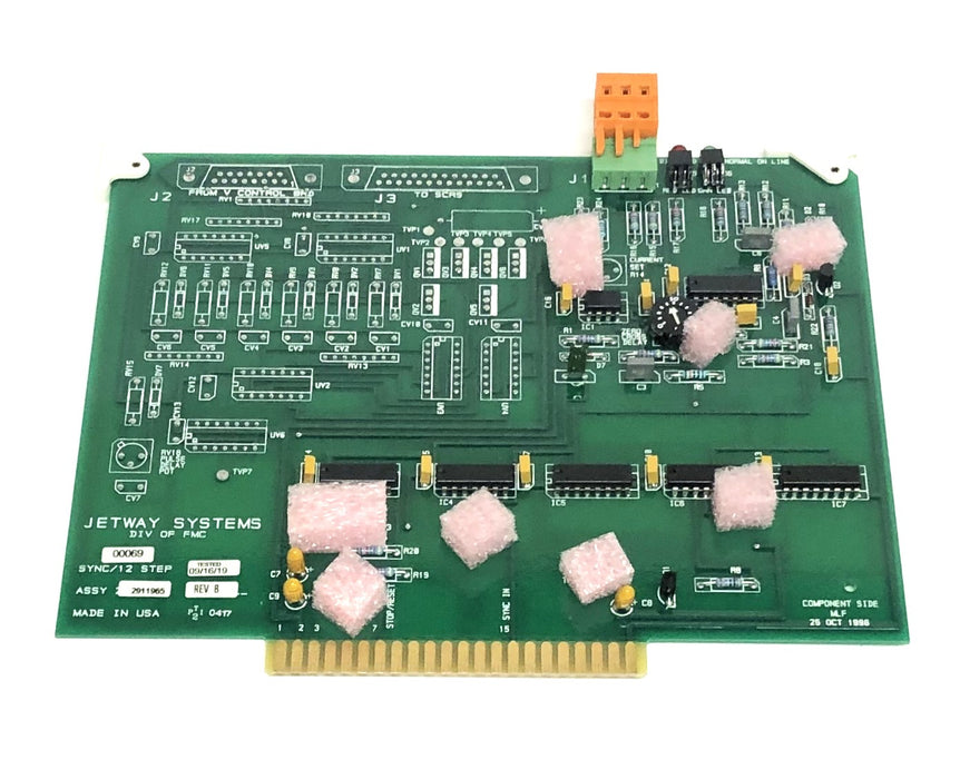 Jetway Systems 12 Step Sync Board 2911965 NOS