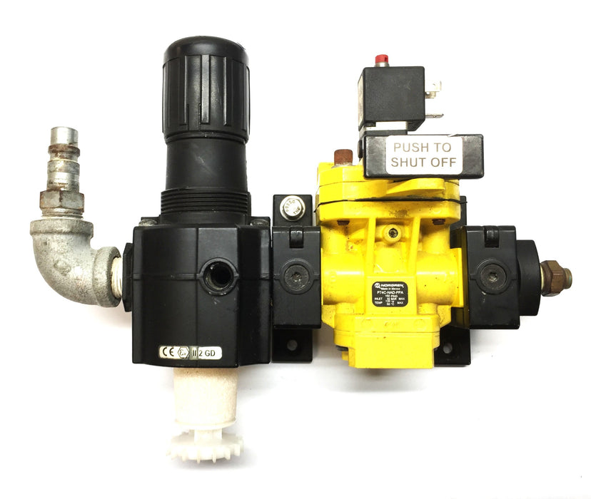 Norgren Pneumatic Lockout Valve Assembly P74C-NAD-PPA (83J) USED
