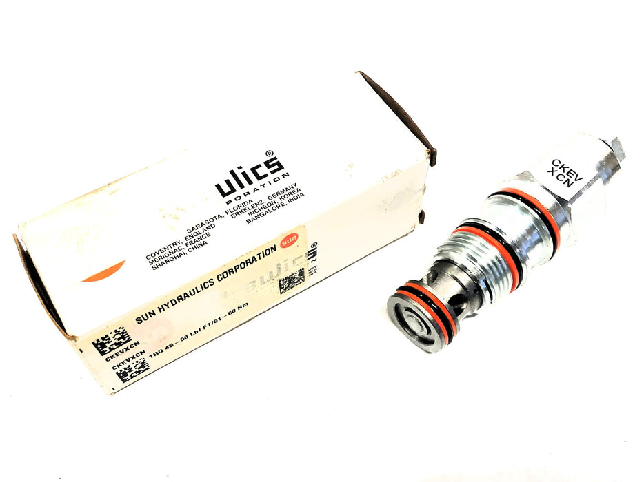 Sun Hydraulics Hydraulic Check Valve TRQ 45-50 Lbf 61-68 Nm 1C57 NOS