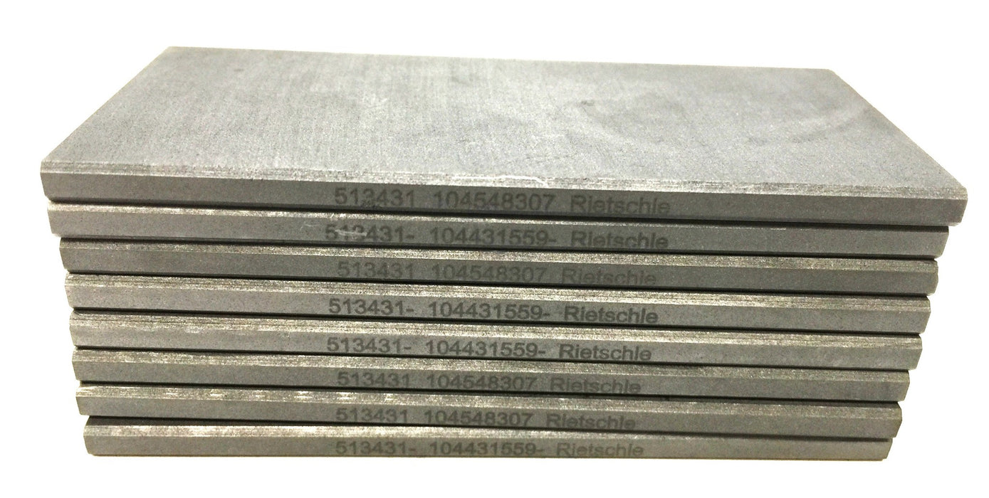 Rietschle Carbon Vane Kit (8pcs) 513431-104431559 NOS