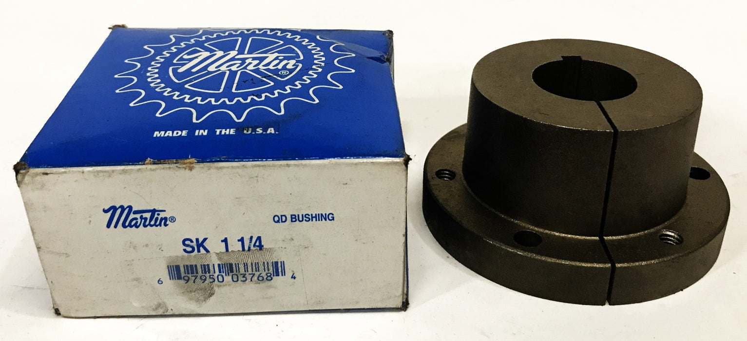 Martin QD Type Split Taper Bushing SK-1-1/4 [Lot of 2] NOS