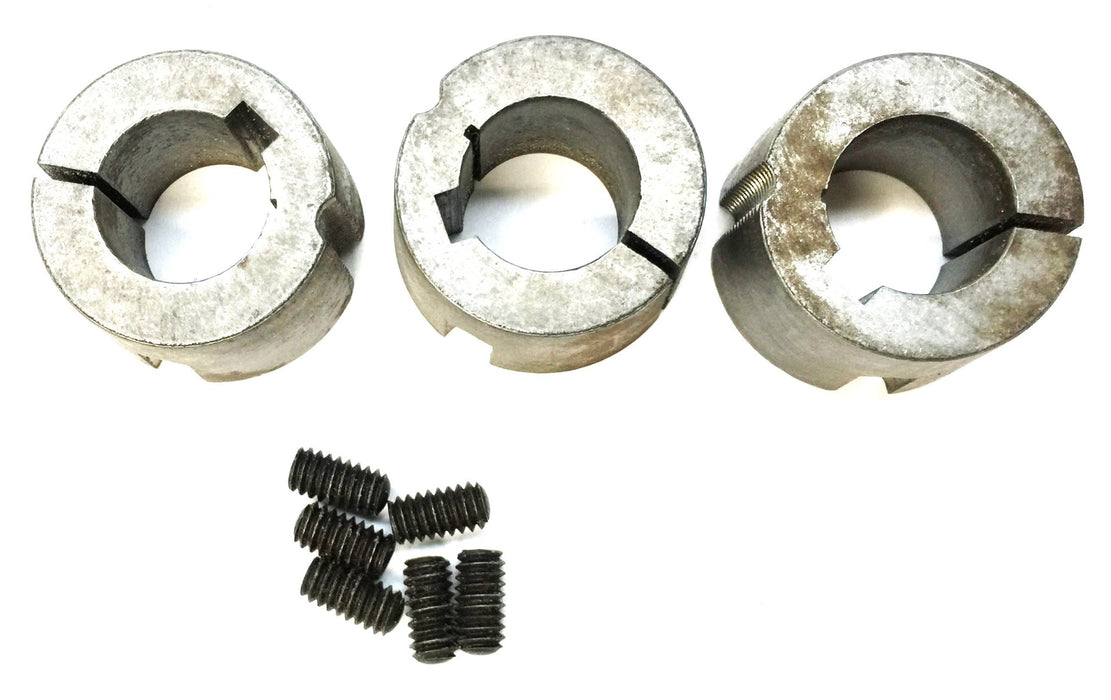 Baldor Dodge Taper Lock Bushing w/Set Screws 119579 [Lot of 3] NOS