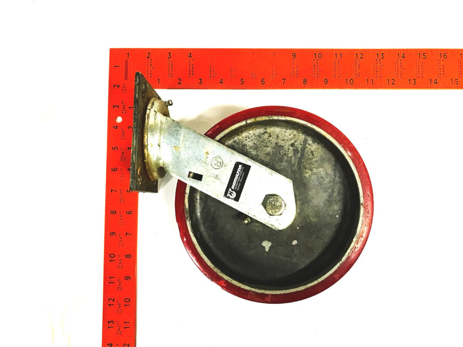 Hamilton 8 inch x 2 inch Caster Wheel Assembly 8X2WB USED