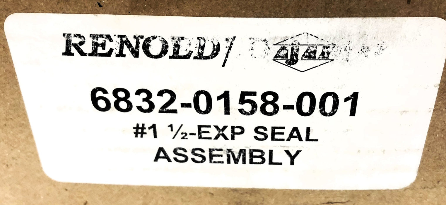Renold/Ajax 1-1/2" EXP Seal Assembly 6832-0158-001 NOS
