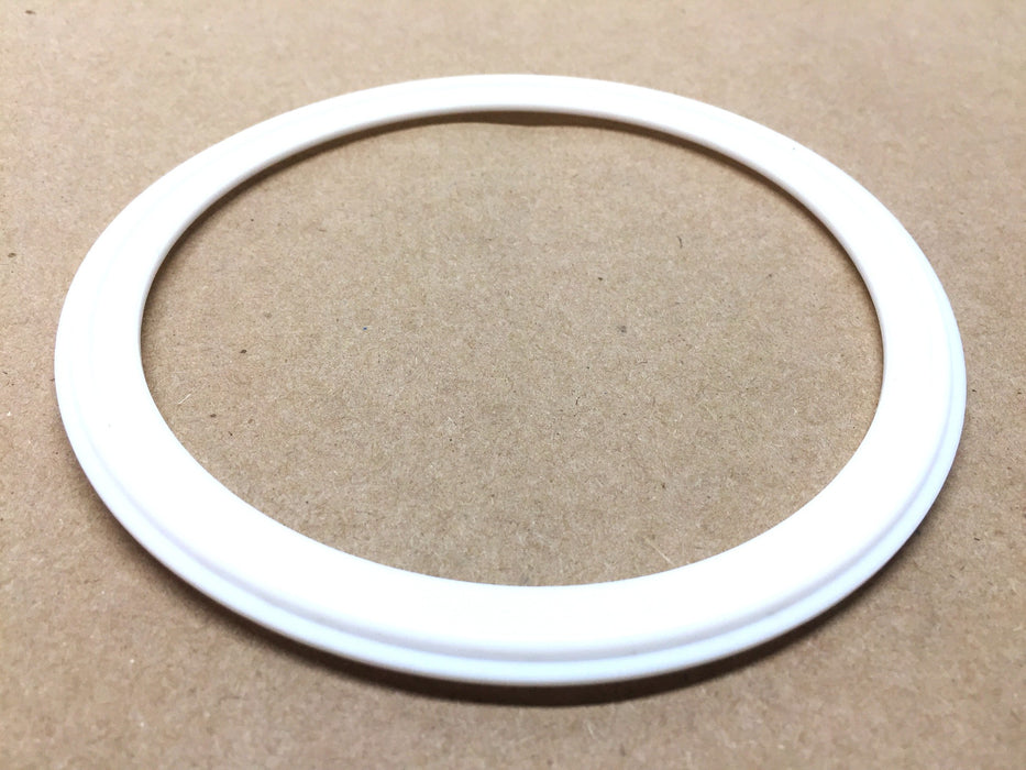 Tri-Clover 4-1/2" White PTFE Sanitary Gasket 40MVU4 [Lot of 5] NOS