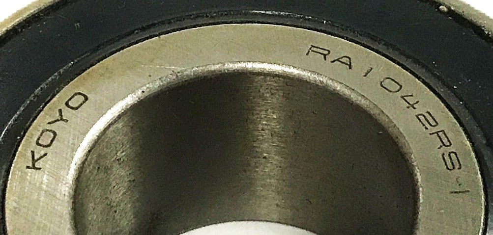 Koyo Rubber Sealed Insert Ball Bearing without Collar RA1042RS-1 NOS