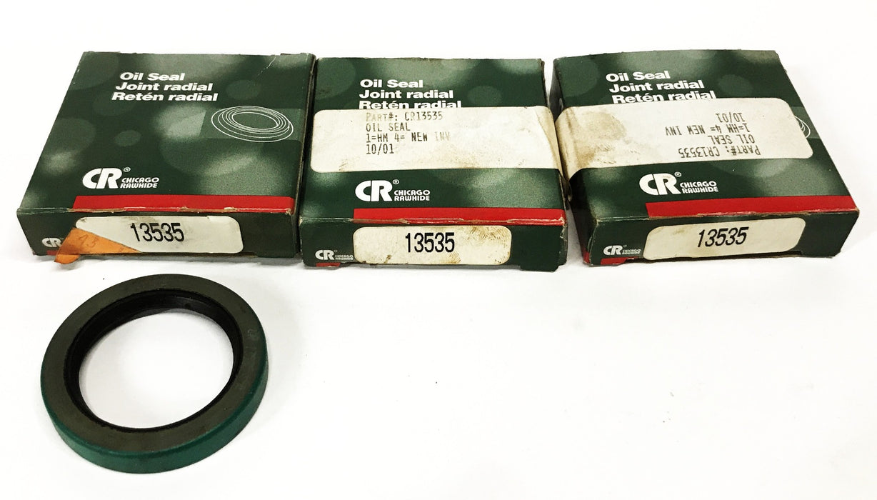 Chicago Rawhide 1-3/8 inch ID Oil Seal 13535 [Lot of 3] NOS