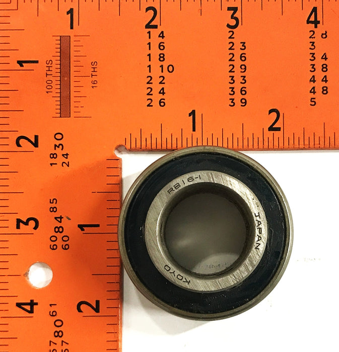 Koyo Rubber Shielded Insert Bearing without Collar RB16-1 [Lot of 4] NOS