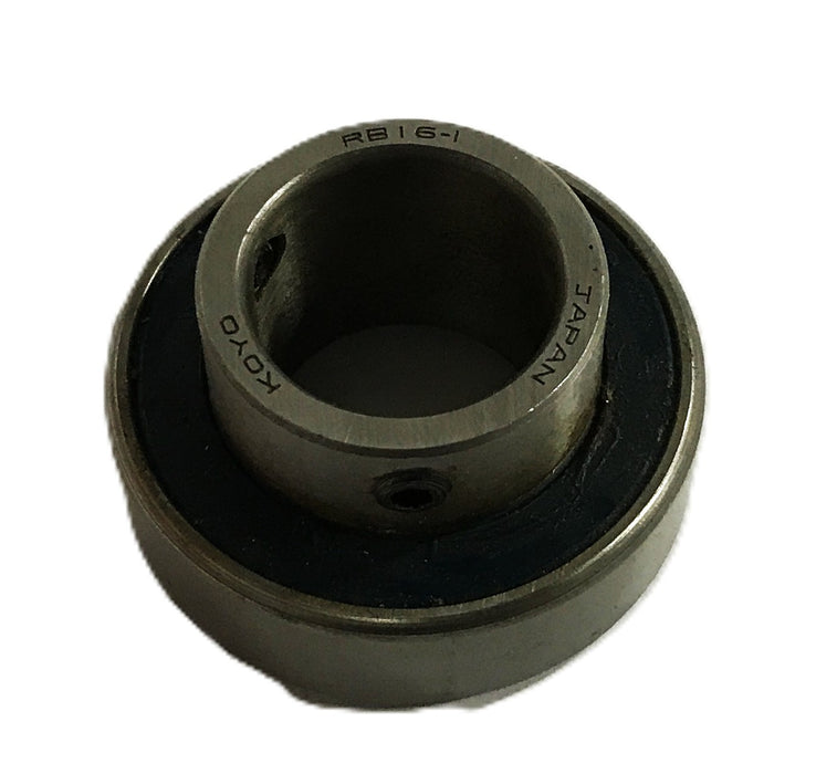 Koyo Rubber Shielded Insert Bearing without Collar RB16-1 [Lot of 4] NOS