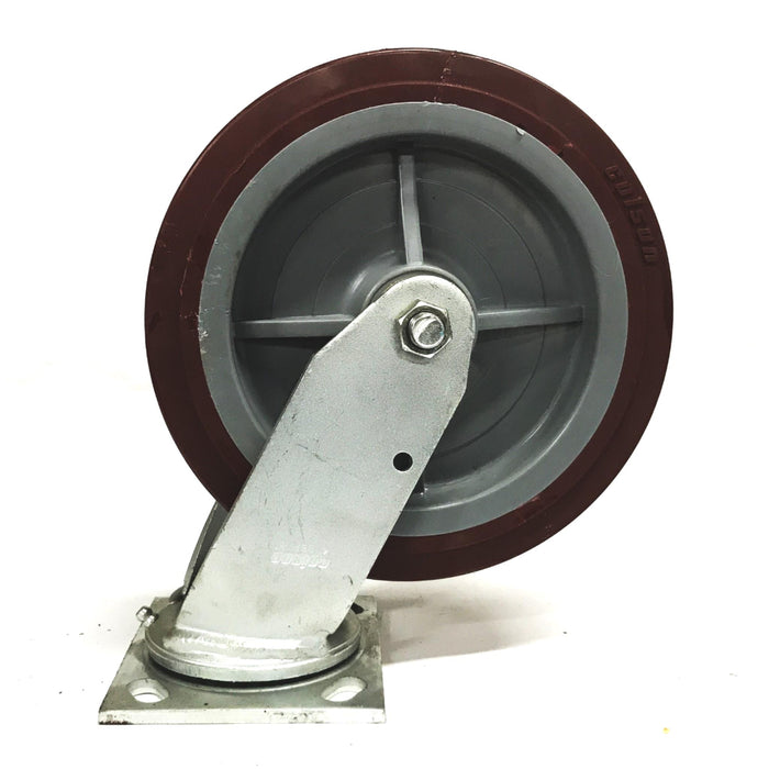Colson 4 Series 8 inch x 2 inch Caster Wheel Assembly 4SER8 NOS