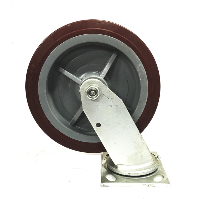 Colson 4 Series 8 inch x 2 inch Caster Wheel Assembly 4SER8 NOS