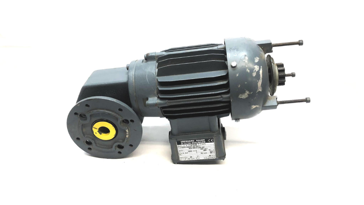 Eberhard Bauer Gear Motor SG1-S4/DK64-163L (1747039-1) USED