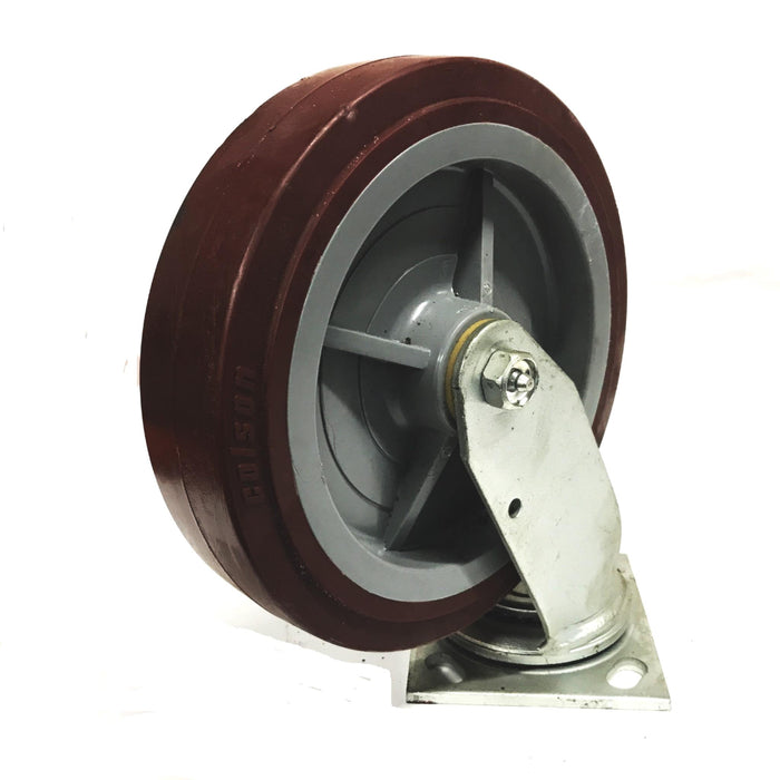 Colson 4 Series 8 inch x 2 inch Caster Wheel Assembly 4SER8 NOS