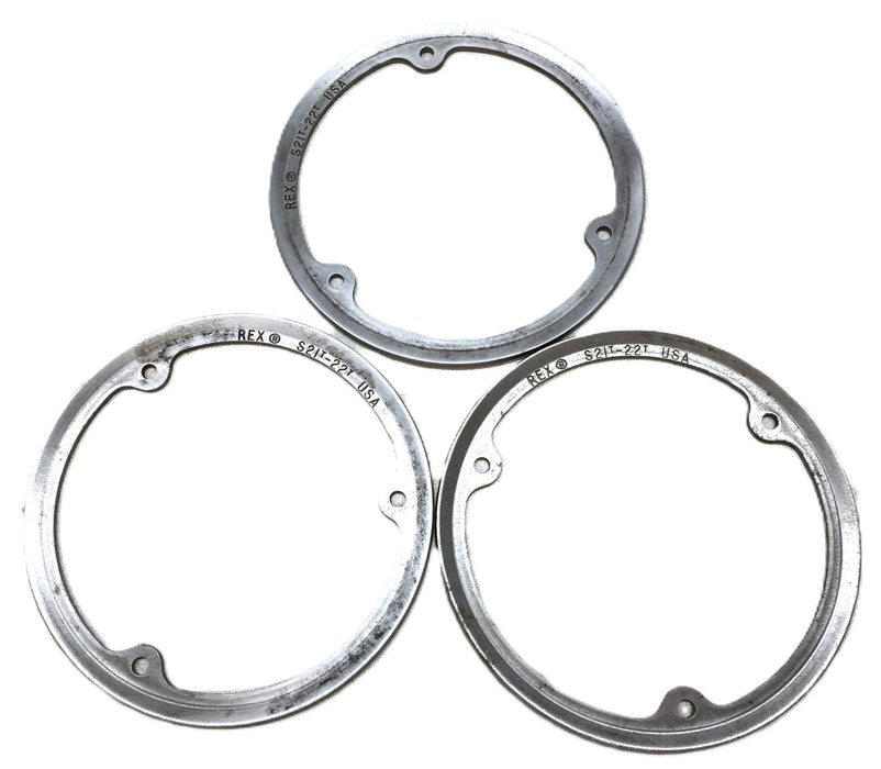 Rexnord Sprocket Guide Ring S21T-22T [Lot of 3] NOS