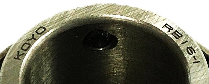 Koyo Rubber Shielded Insert Bearing without Collar RB16-1 [Lot of 4] NOS