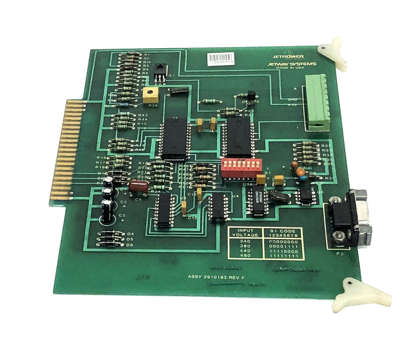 Jetway Systems JETPOWER REV F Bite Board 2910193 USED