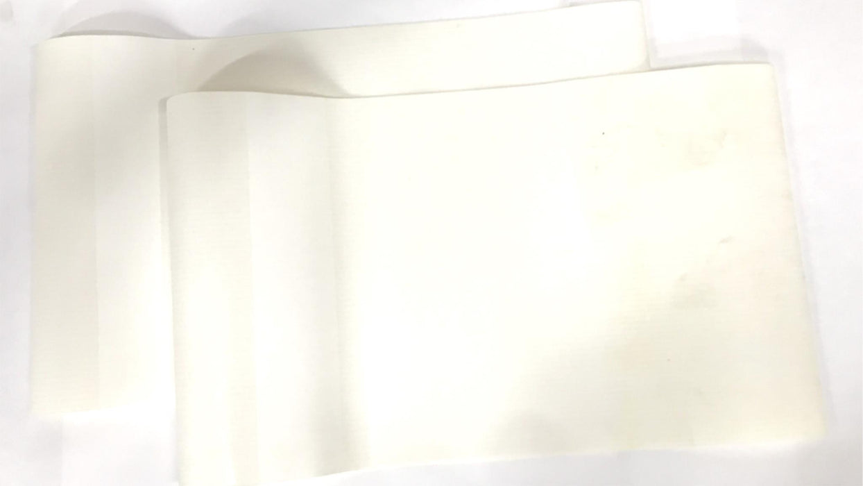 Unbranded Closed White Food Conveyor Belt 15-3/8 x 52 [Lot of 2] NOS