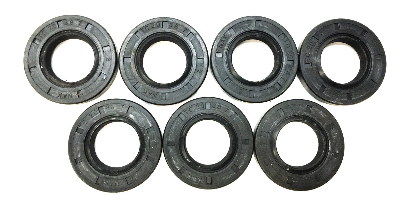 NAK Oil Seal TC20387 [Lot of 7] NOS