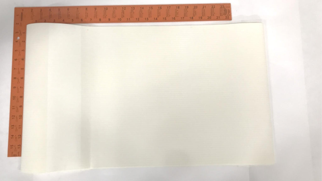Unbranded Closed White Food Conveyor Belt 15-3/8 x 52 [Lot of 2] NOS