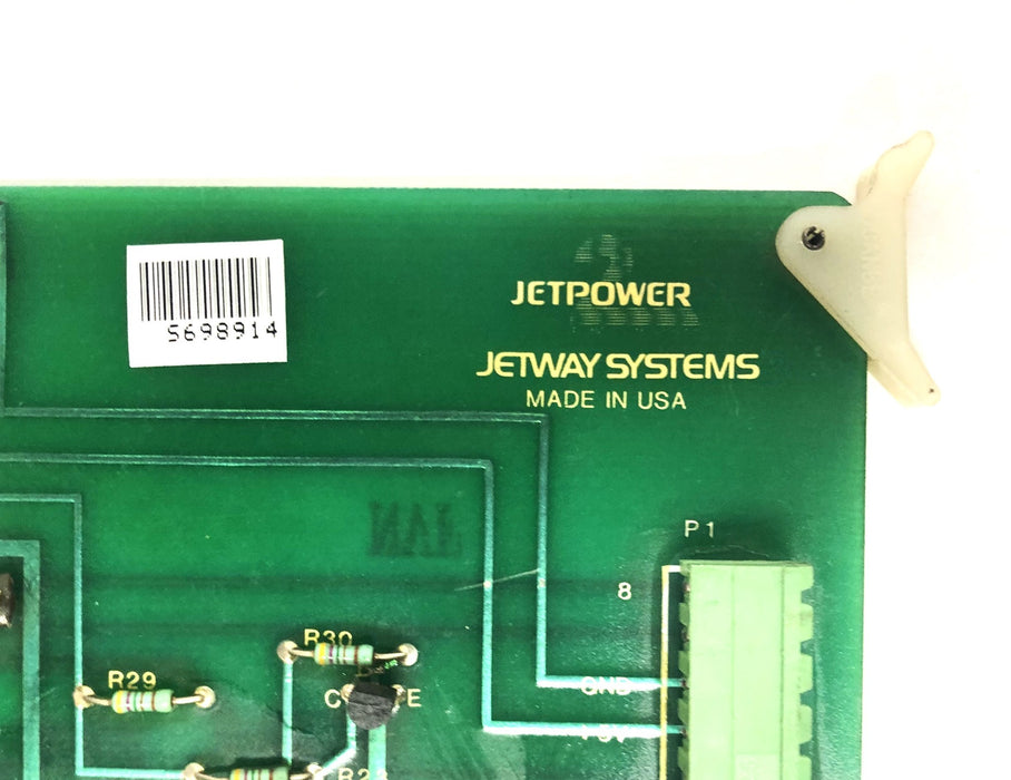 Jetway Systems JETPOWER REV F Bite Board 2910193 USED