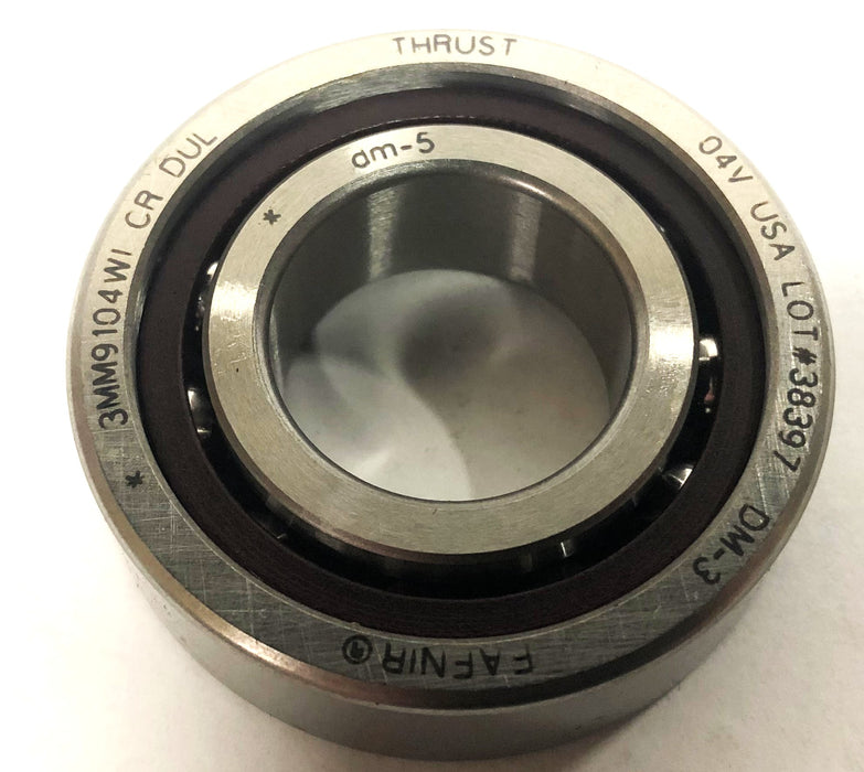 Fafnir 04V 38397 DM-3/DM-5 Angular Contact Bearing 3MM9104WI CR DUL NOS