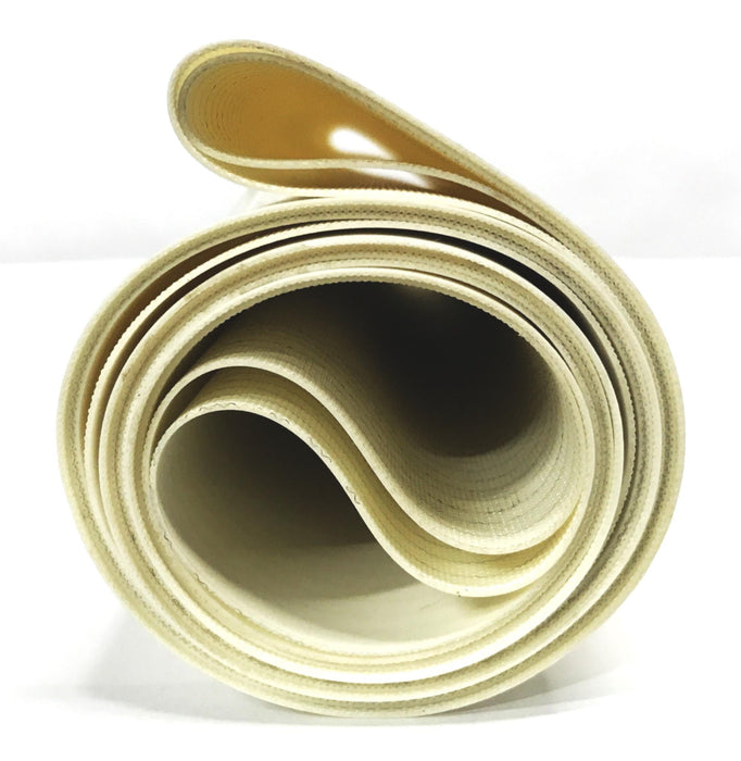 Unbranded Closed White Food Conveyor Belt 15-3/8 x 52 [Lot of 2] NOS
