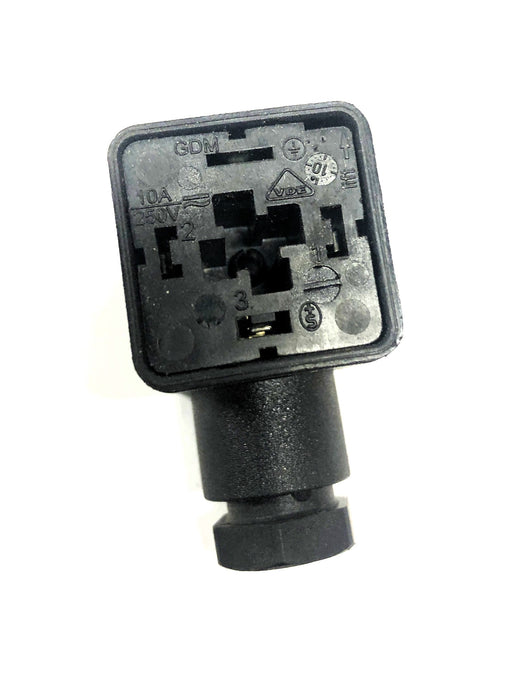 Hirschmann Solenoid Valve Connector B12-GDM [Lot of 2] NOS