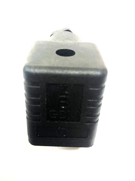 Hirschmann Solenoid Valve Connector B12-GDM [Lot of 2] NOS