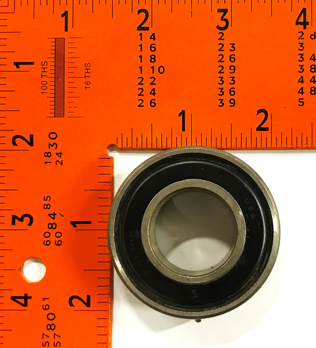 Fafnir Rubber Shielded Insert Ball Bearing without Collar RS100 [Lot of 3] NOS