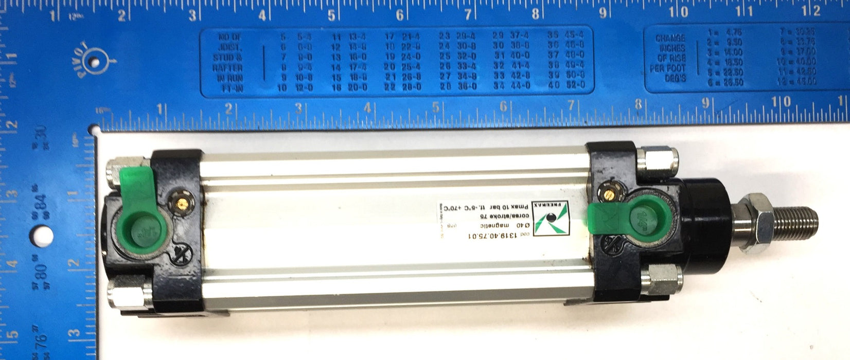 Pneumax PMAX 10 Bar Pneumatic Air Cylinder 1319.40.75.01 NOS