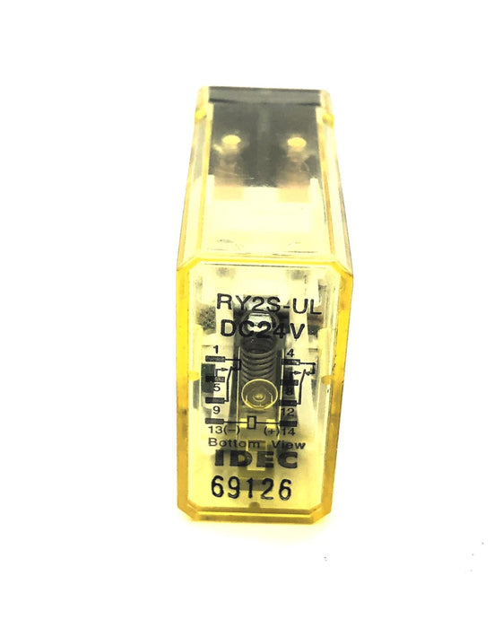 IDEC DC24V Relay RY2S-UL [Lot of 2] NOS