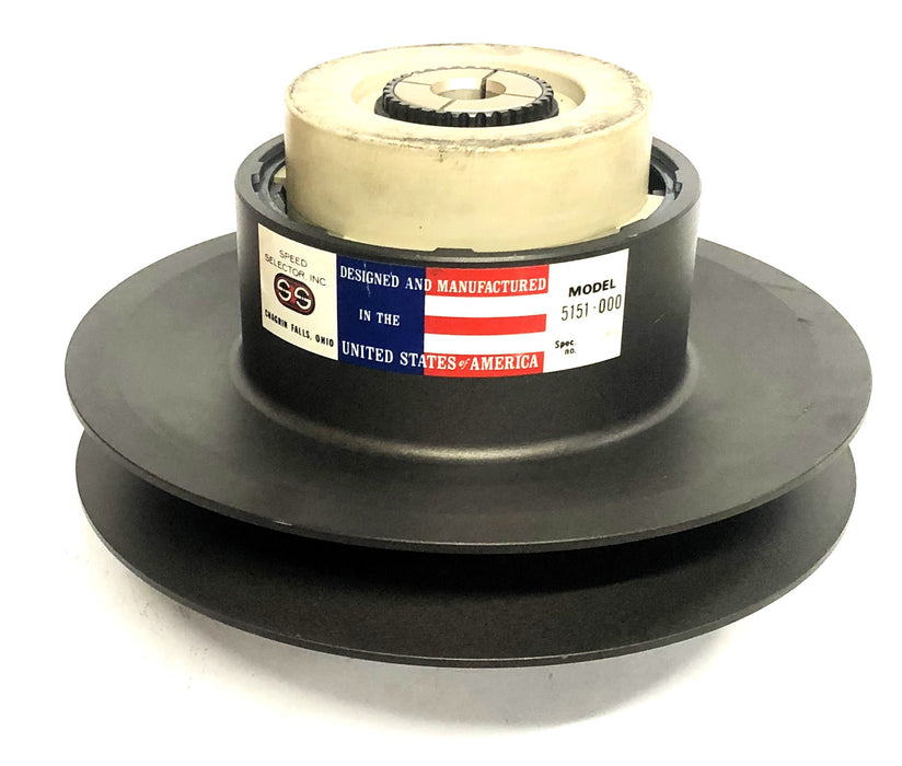 Speed Selector Inc 0.88 Inch Bore Speed Pulley 5151-000 NOS